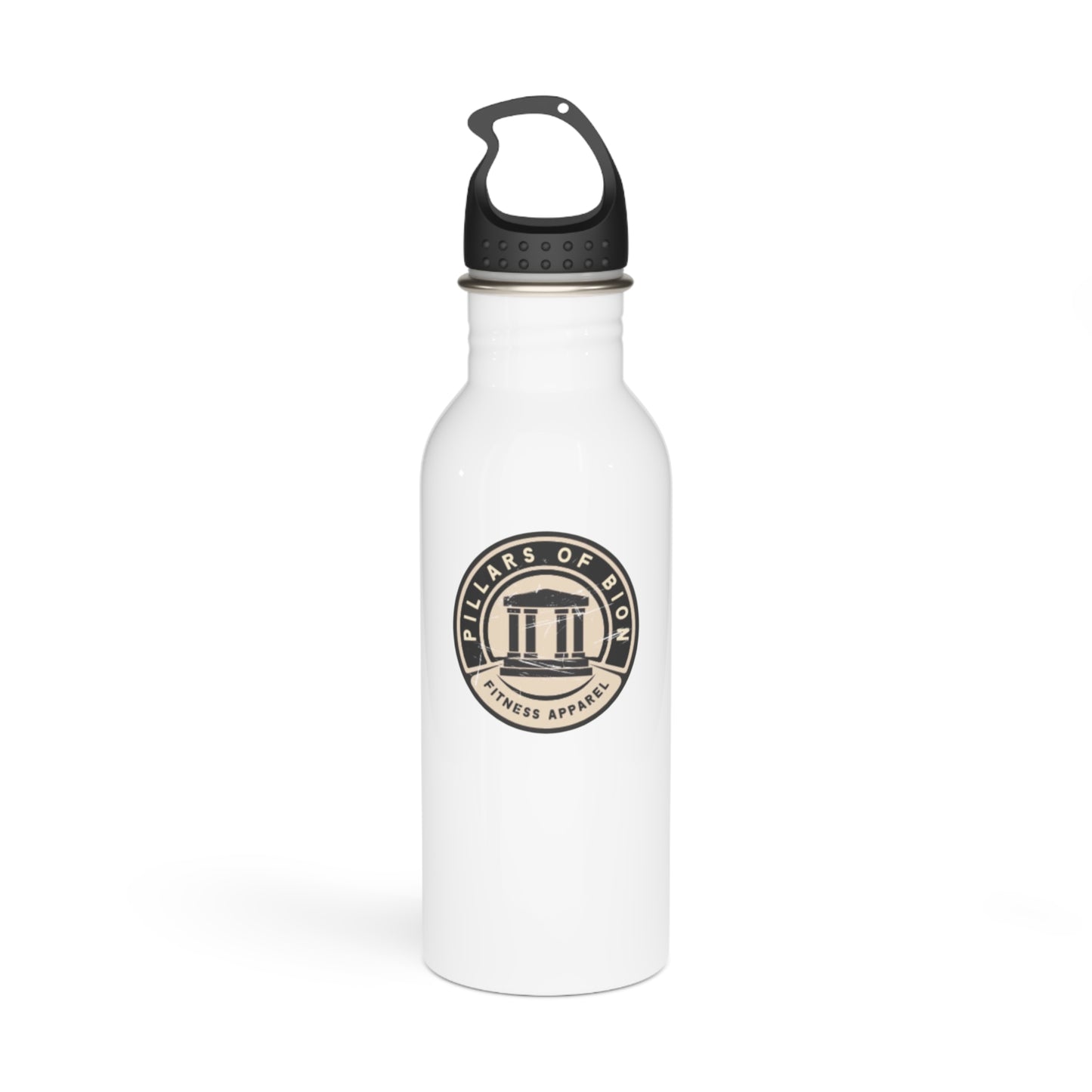 Pillars of Bion Stainless Steel Water Bottle - Durable Fitness Hydration Gear, Perfect For Gym, Cardio, Walking, Or Daily Hydration